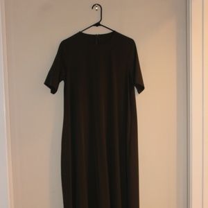 Hunter Green Maxi Dress